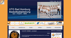 Desktop Screenshot of basketball.htg-badhomburg.de